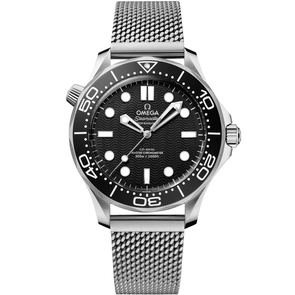 Omega Seamaster Diver 300M 42 mm, steel on steel