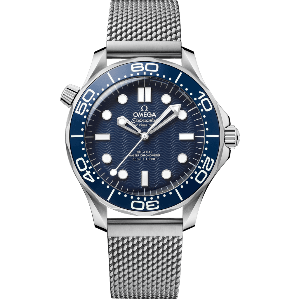 Omega James Bond 60th anniversary Seamaster Diver 300M 42 mm, steel on steel