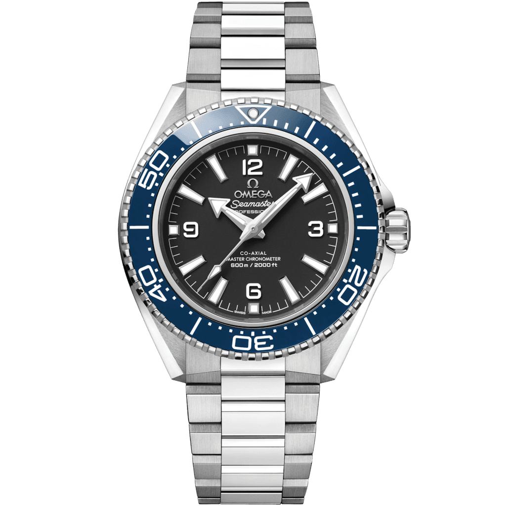 Omega Seamaster Planet Ocean 600M 42 mm, steel on steel