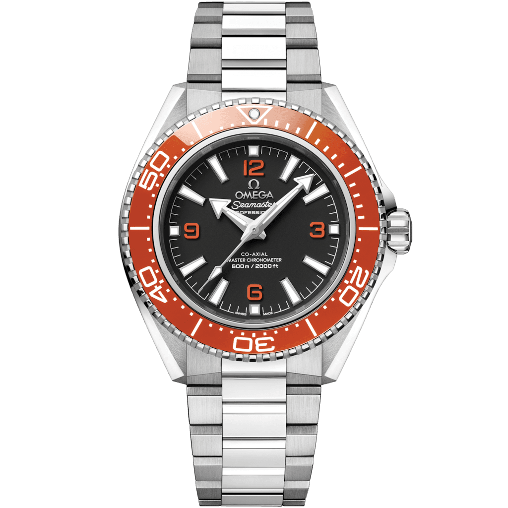 Omega Seamaster Planet Ocean 600M 42 mm, steel on steel
