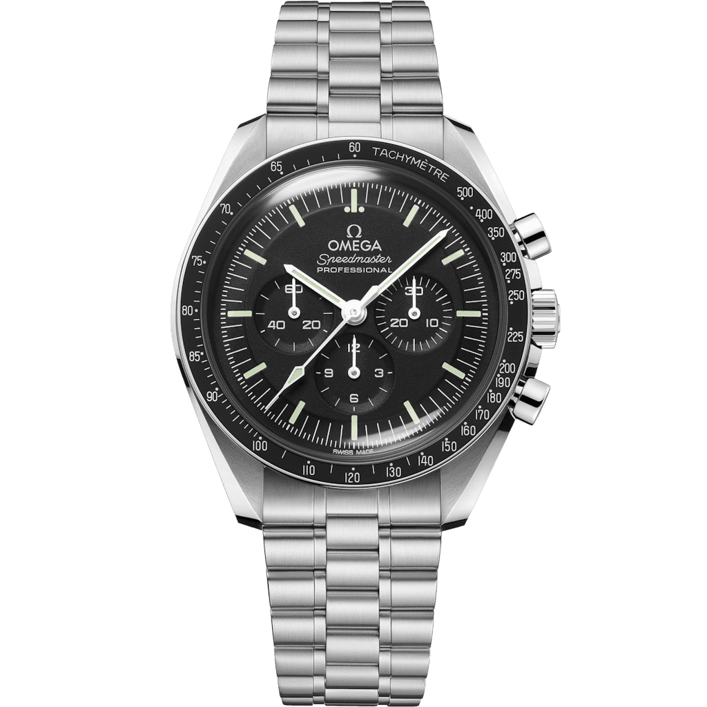 Omega Speedmaster Moonwatch Professional 42 mm, steel on steel