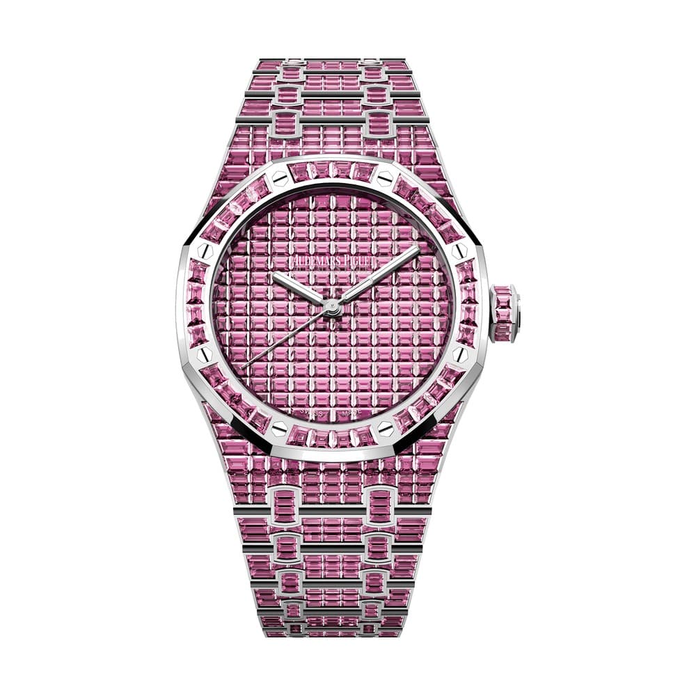 Audemars Piguet Royal Oak Selfwinding Pink Tourmaline \x2250ᵀᴴ Anniversary\x22