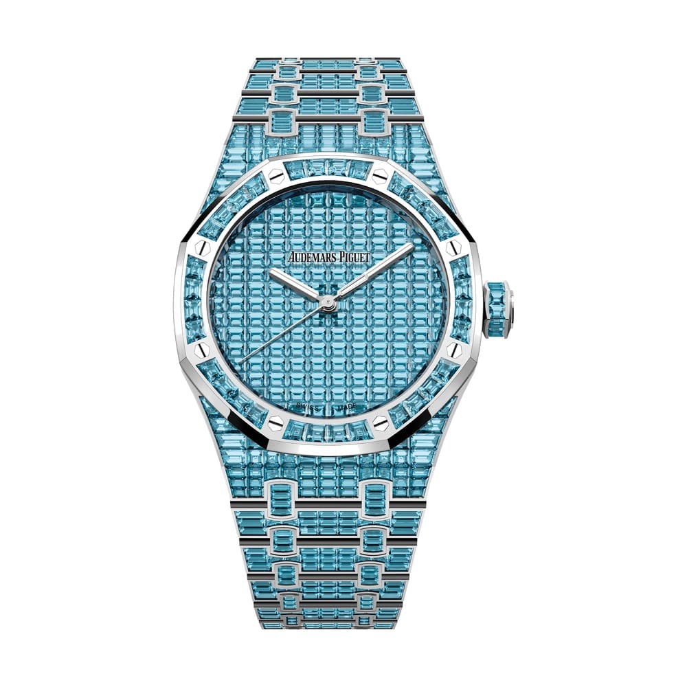 Audemars Piguet Royal Oak Selfwinding Blue Topaz \x2250ᵀᴴ Anniversary\x22