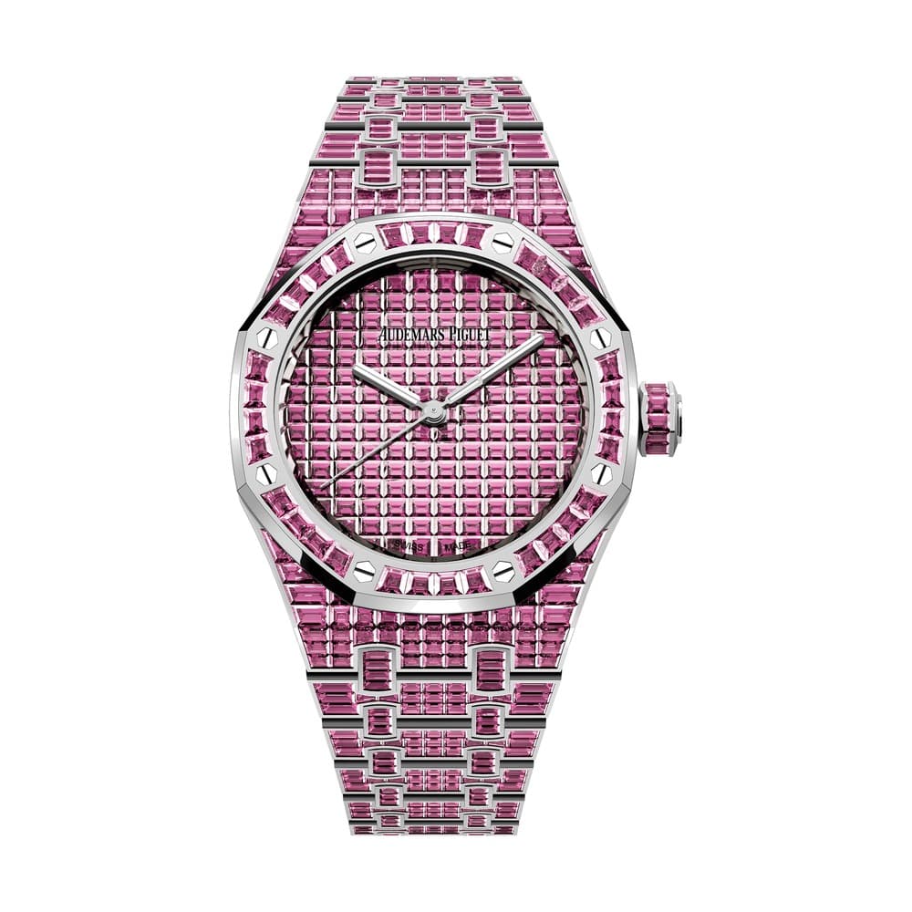 Audemars Piguet Royal Oak Selfwinding Pink Tourmaline \x2250ᵀᴴ Anniversary\x22