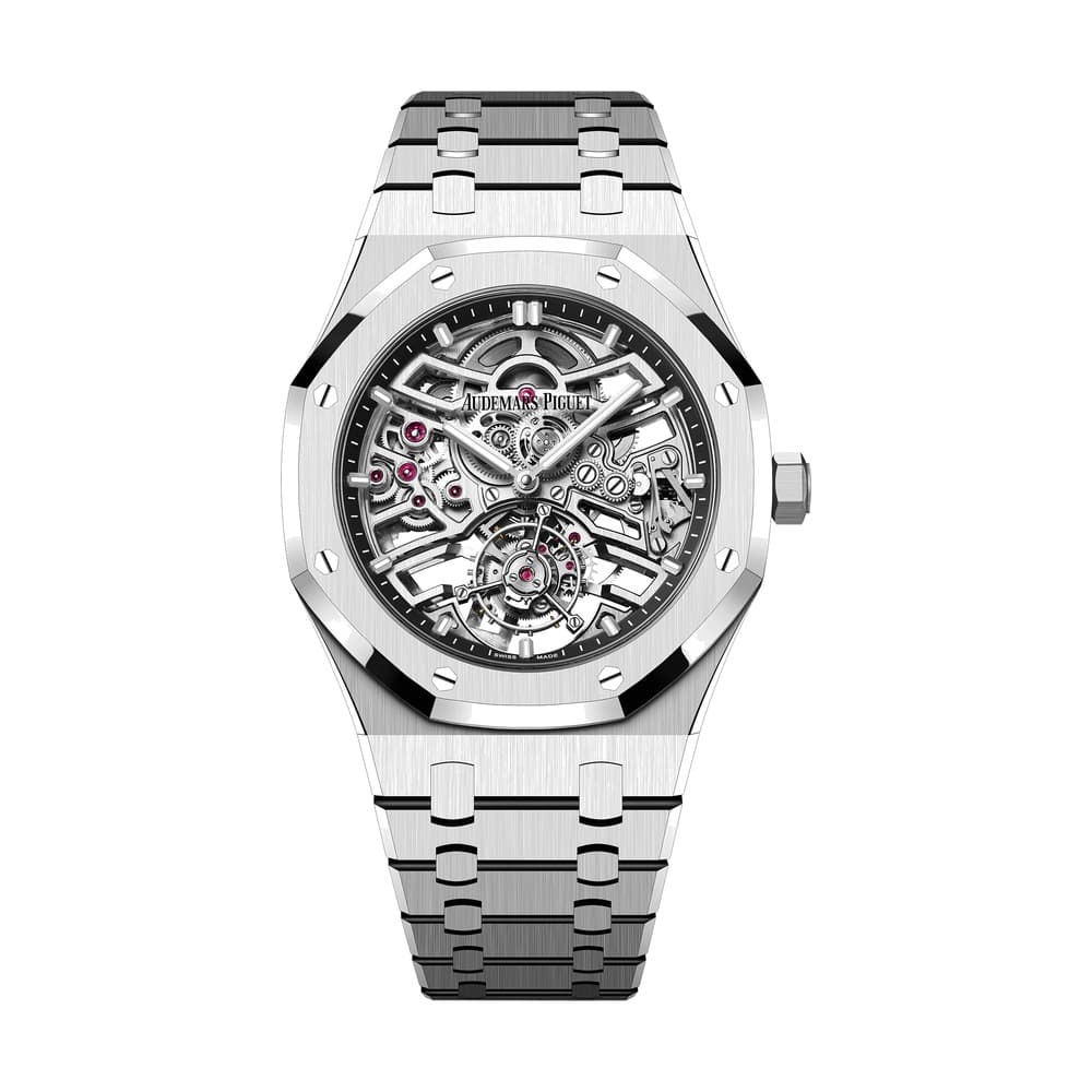 Audemars Piguet Royal Oak Selfwinding Flying Tourbillon Openworked "50th Anniversary"