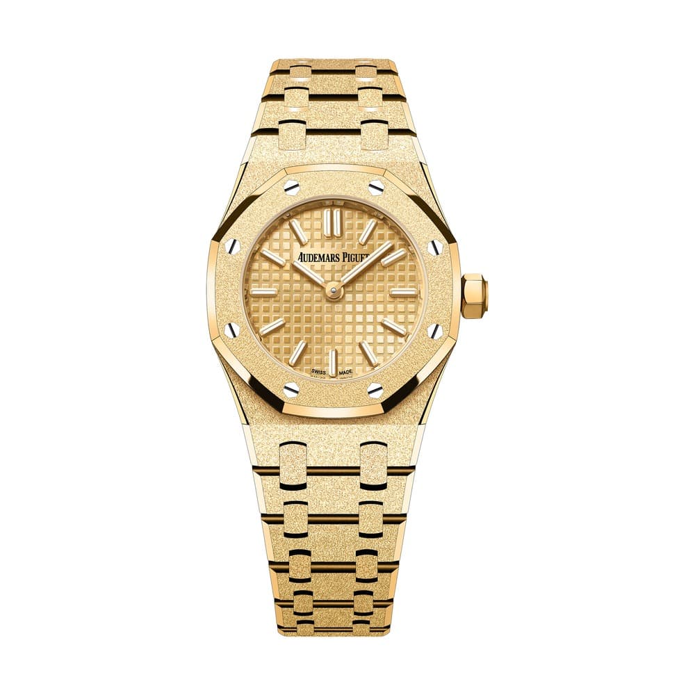 Audemars Piguet Royal Oak Mini Frosted Gold Quartz