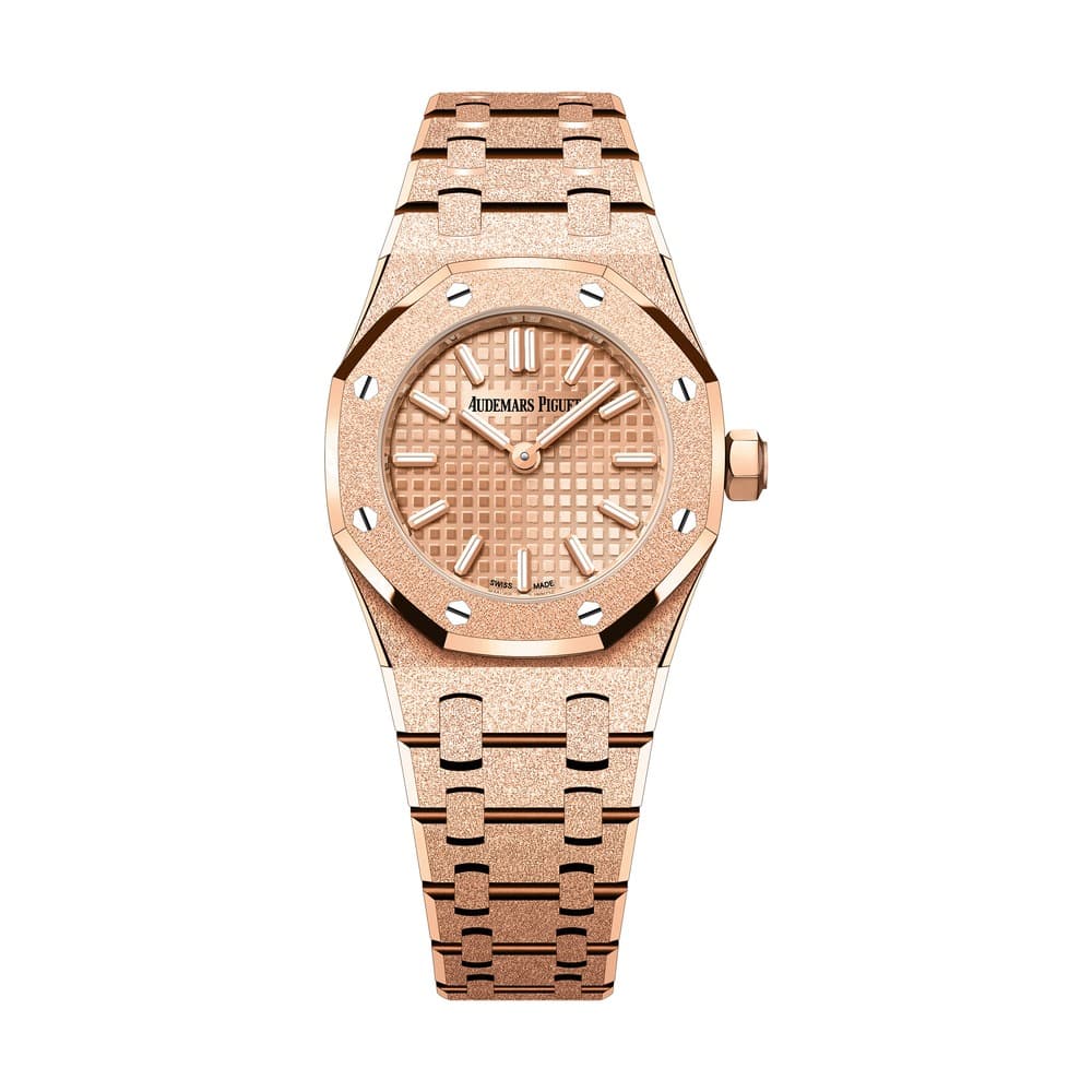 Audemars Piguet Royal Oak Mini Frosted Gold Quartz