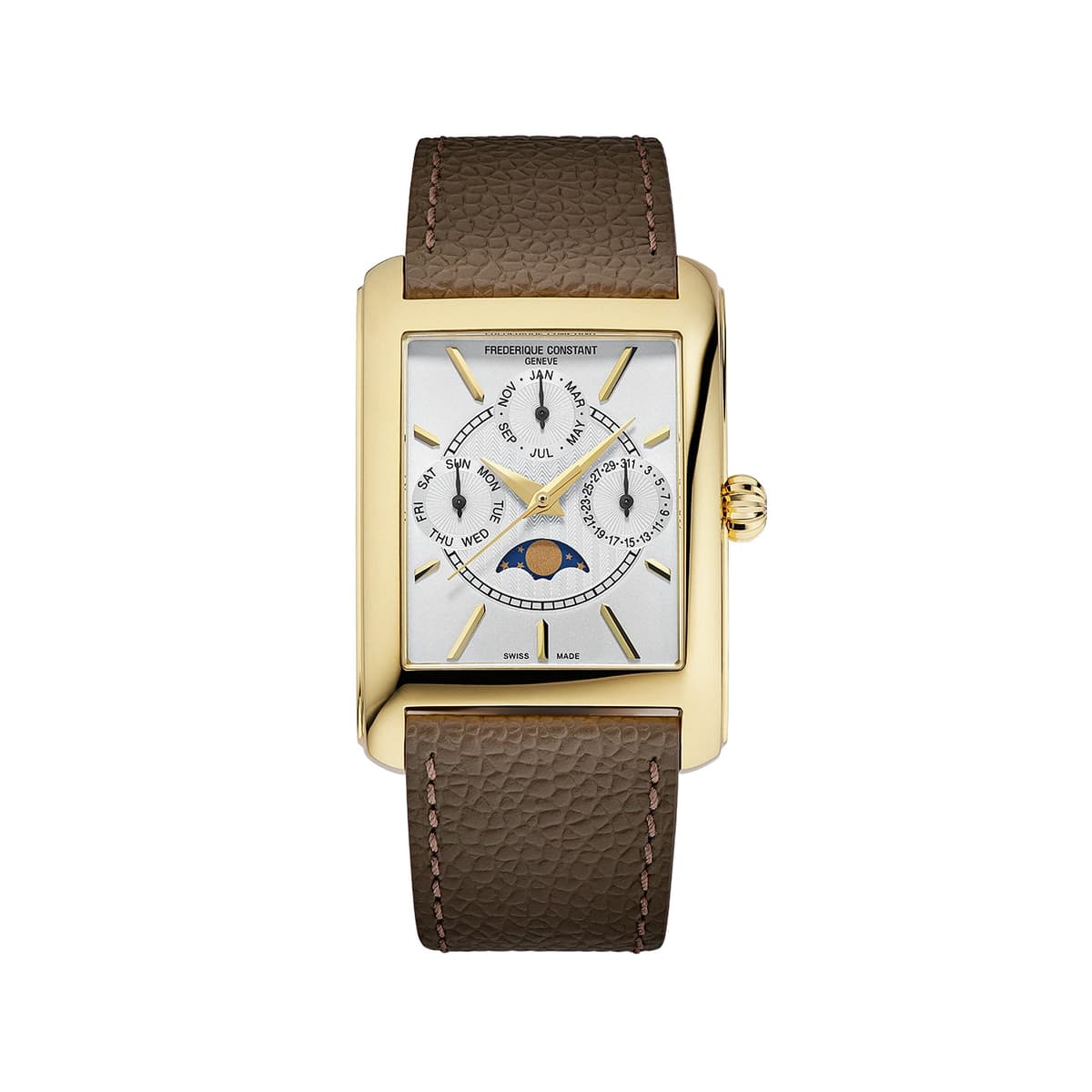 Frederique Constant Classics Carree Calendar Moonphase