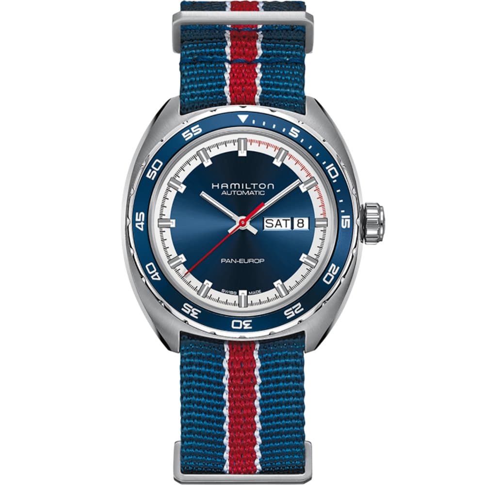Hamilton American Classic Pan Europ Day Date Auto