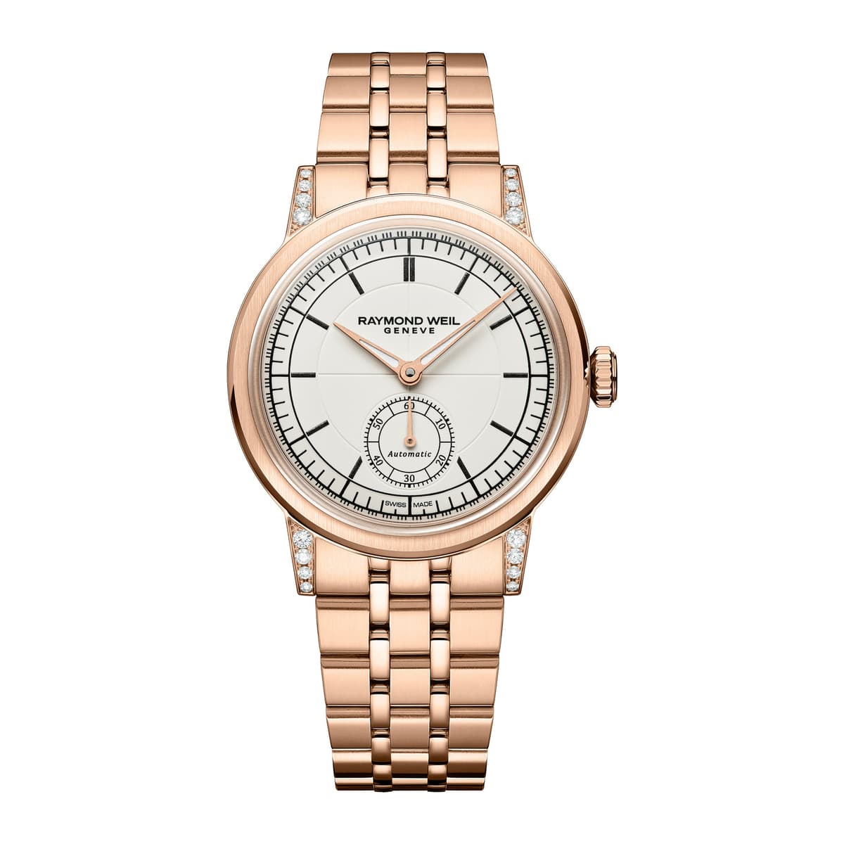 Raymond Weil Millesime Small Seconds Two-Tone Rose Gold PVD