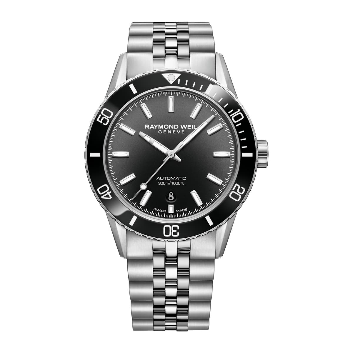 Raymond Weil Freelancer Diver Ceramic Bezel