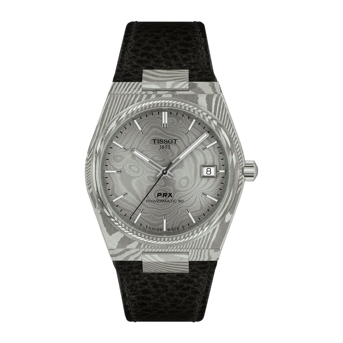Tissot PRX Damascus Steel 38mm